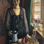 清水刀根-黒衣の女-1931