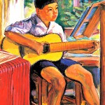 赤城泰舒-《ギターを弾く少年》