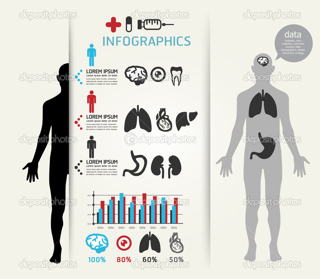 Medical Infographic Design template / can be used for infographi