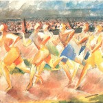 水彩・競争1935