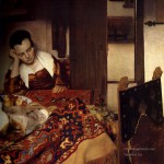 4-A-Maid-Asleep-Baroque-Johannes-Vermeer