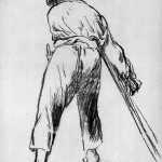 Manet-Eduard-Sketch-of-mowing-farmer-Sun