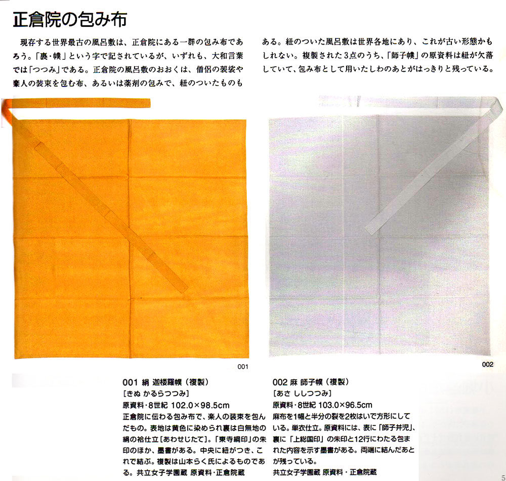 【古布】:古渡りの江戸時代の海黄(海気):包み裂の風呂敷です：コレクション・古裂・表具裂・時代裂・資料：＃２ 風呂敷包みを引っ張る？ 豪快あっぱれな客引き風景 | 浮世絵復刻版画